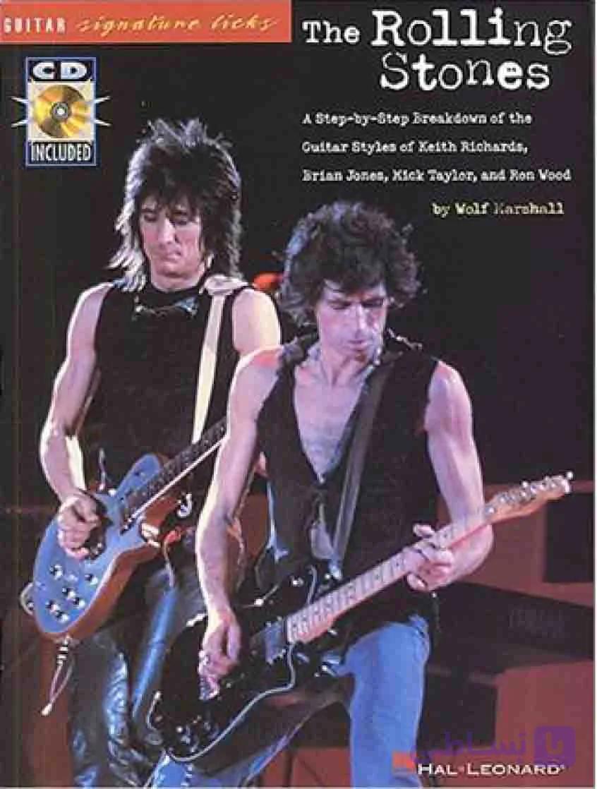 دانلود کتاب آموزش لیـک گیتار راک و بلوز | The Rolling Stones_Guitar Signature Licks — تصویر 1