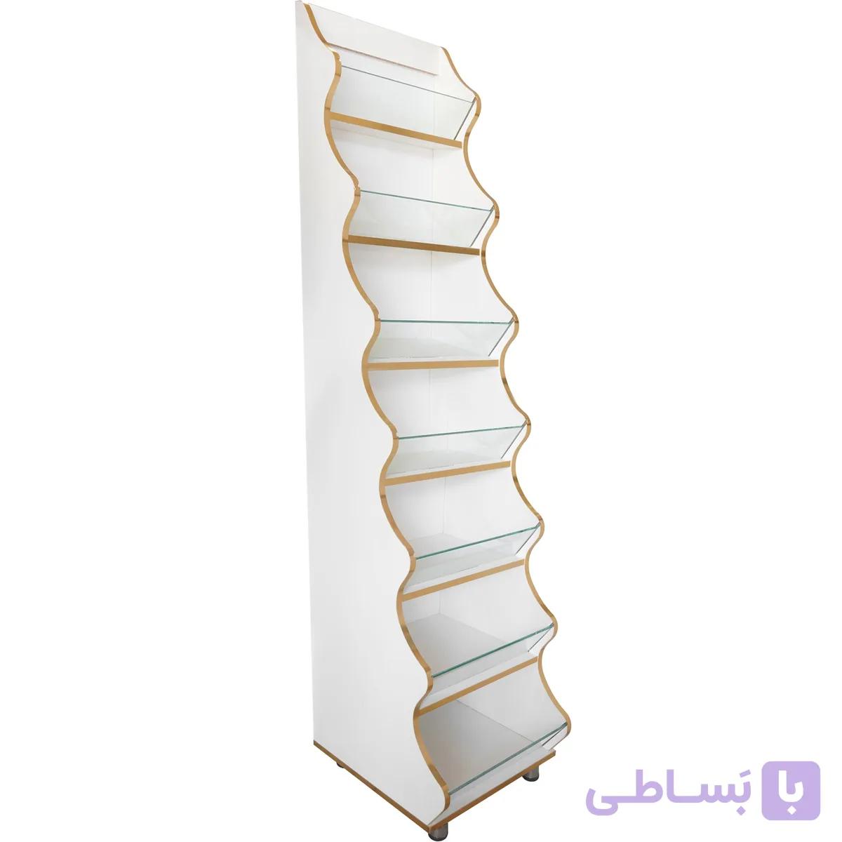 استند قفسه ۷ طبقه ویترین آجیل و خشکبار