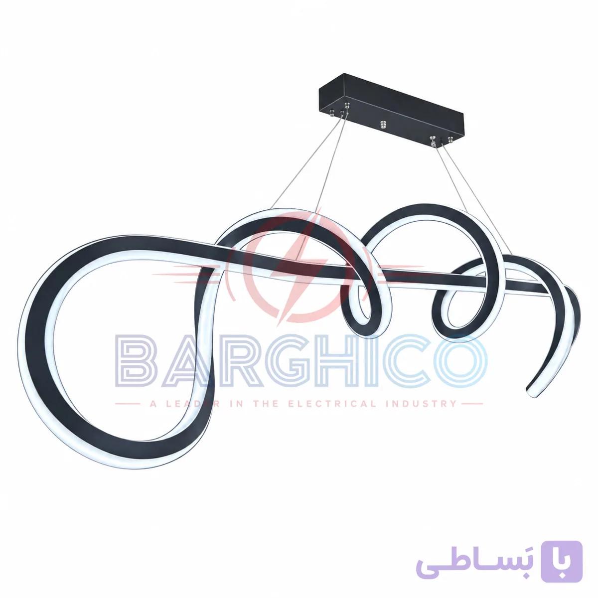 لوستر پیچ تو هم دو لاین 120 — تصویر 1