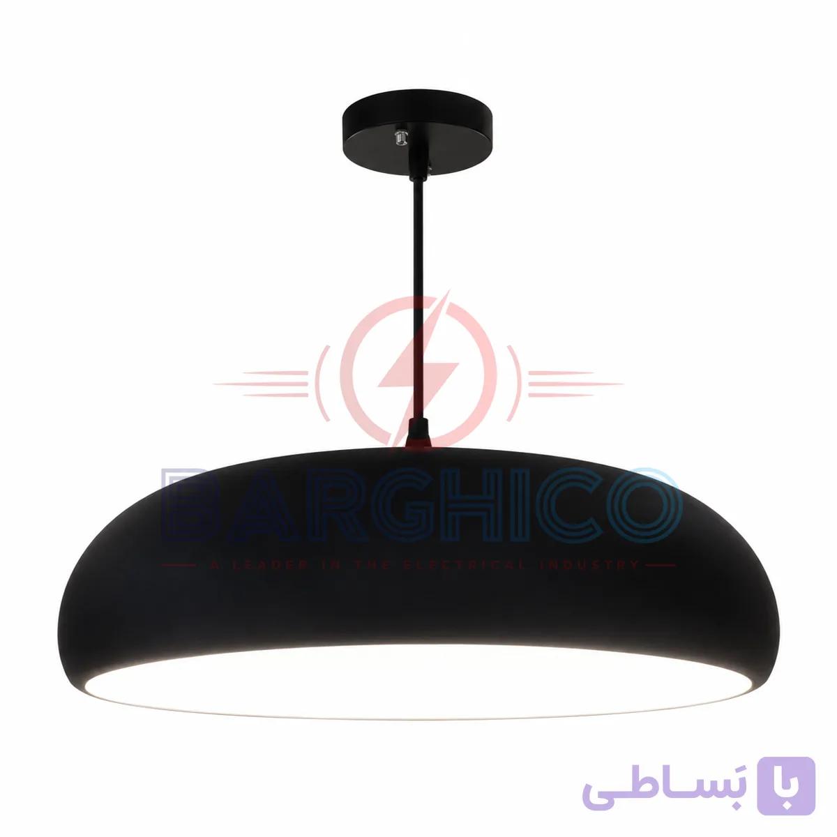 لوستر قابلمه سه لامپ — تصویر 1