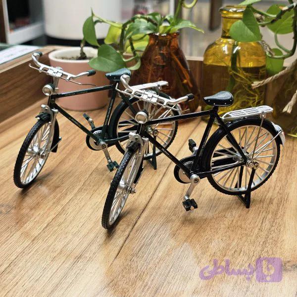 ماکت دوچرخه لحاف دوزی کلاسیک تمام فلزی کد 23075 - قیمت عالی ❤️ مهر 1405