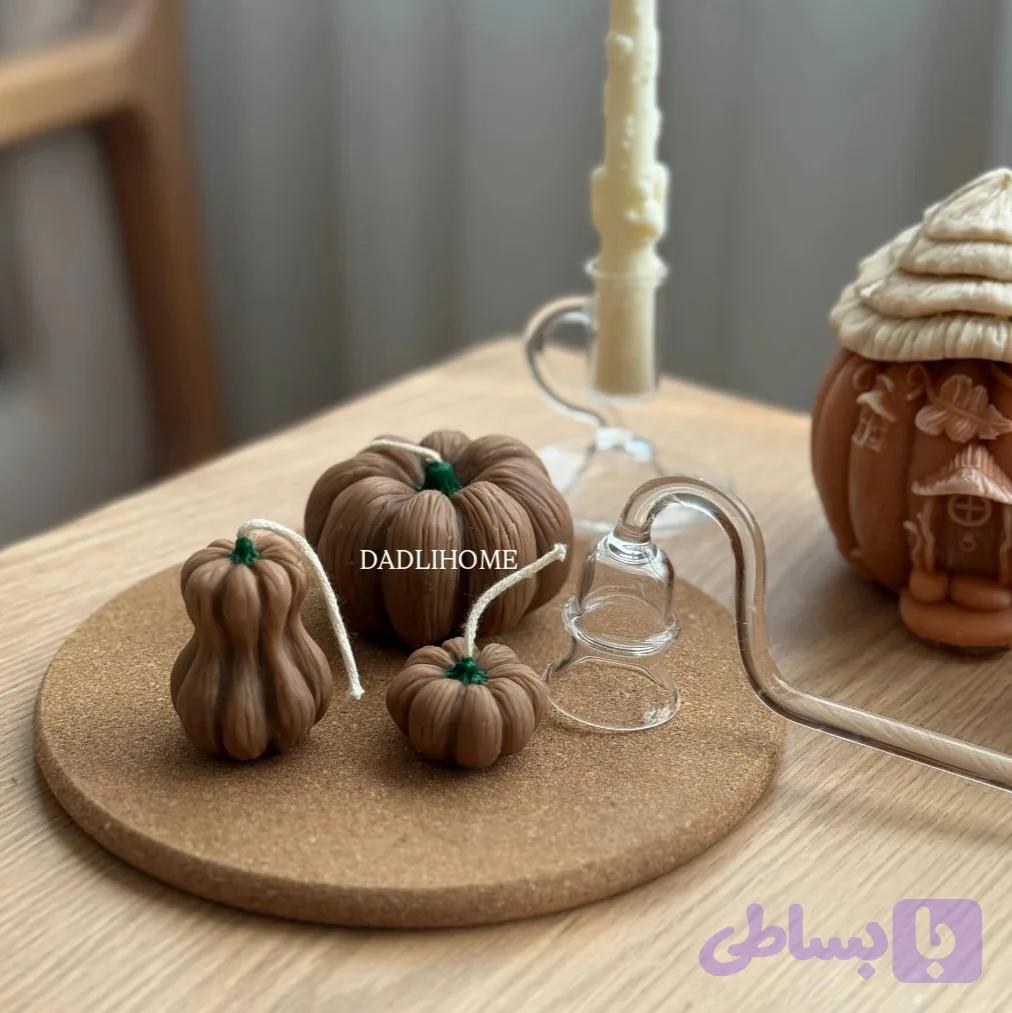 شمع کدو قهوه ای کد673A
