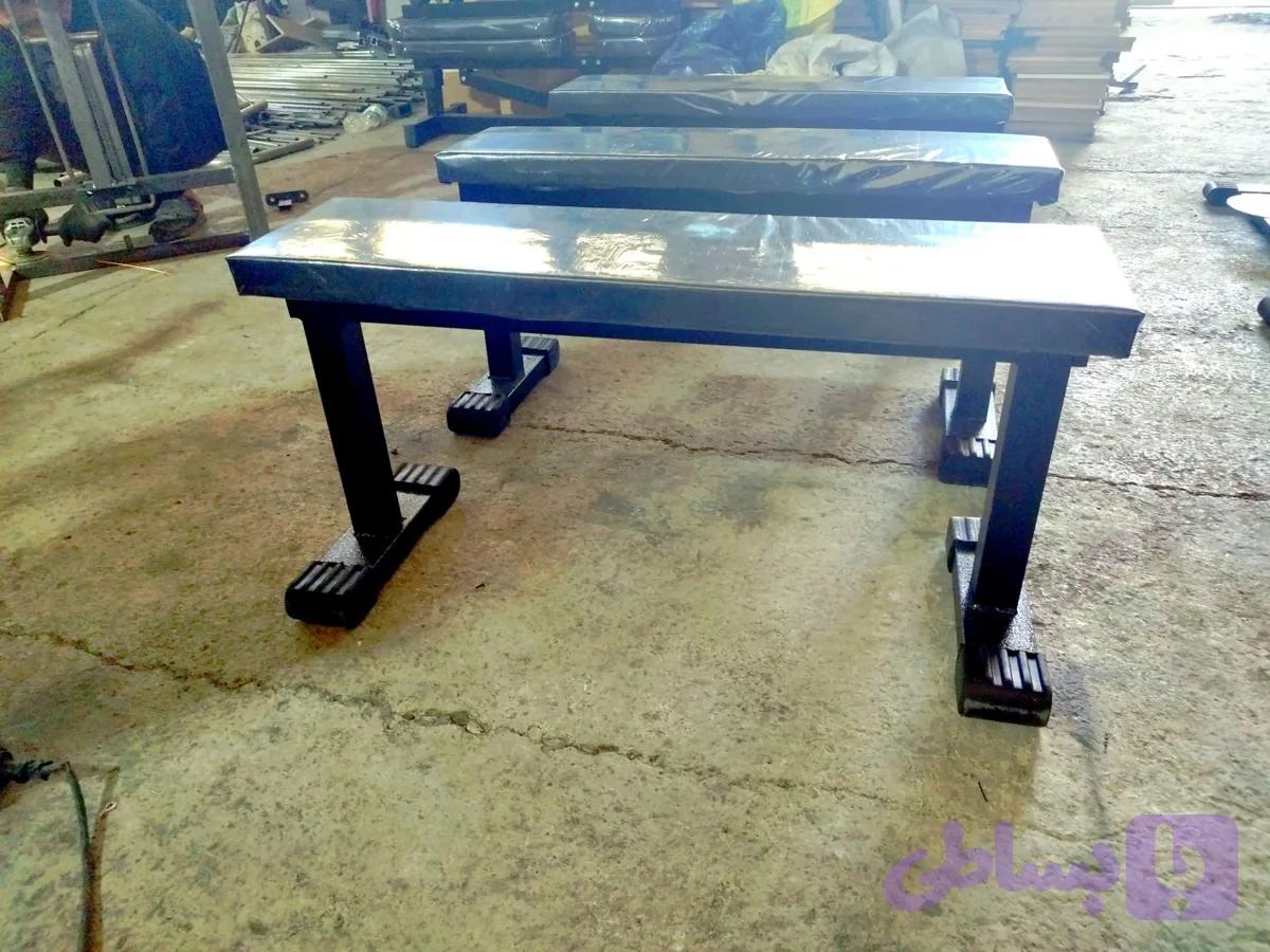 نیمکت ثابت بدنسازی پایه80×40