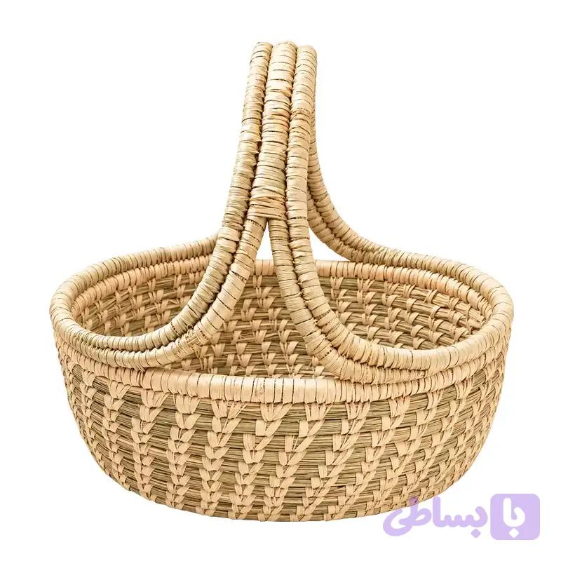 سبد پیک نیک طرح گندم — تصویر 1