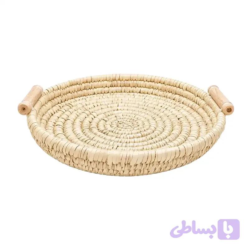 سینی حصیری 30 سانت — تصویر 1
