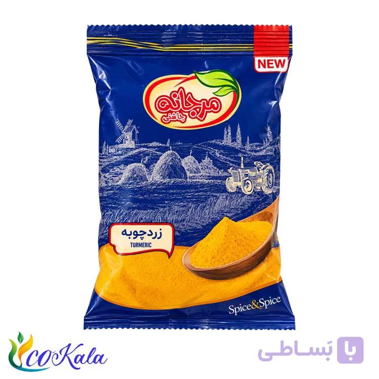 پودر زردچوبه سلفونی مرجانه 400گرم