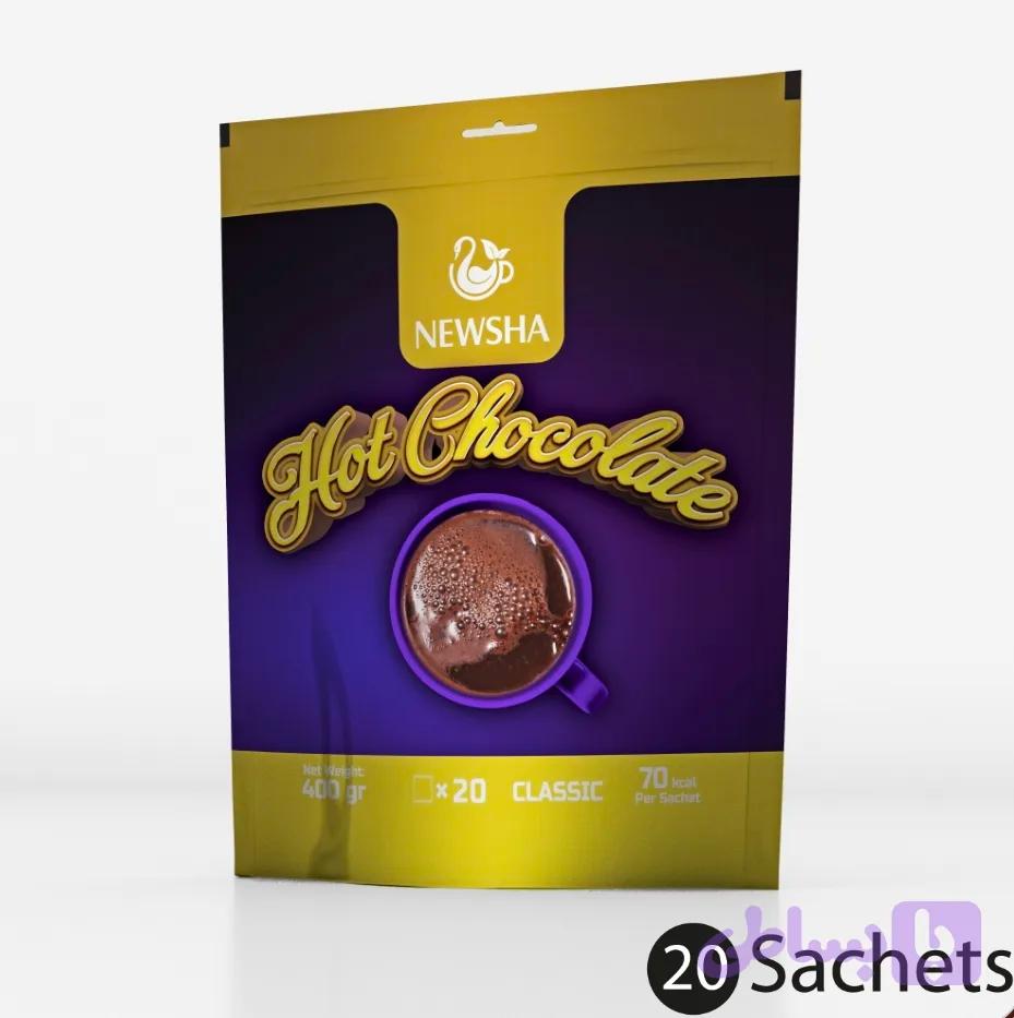 هات چاکلت کلاسیک دوی پک نیوشا ۲۰ عددی