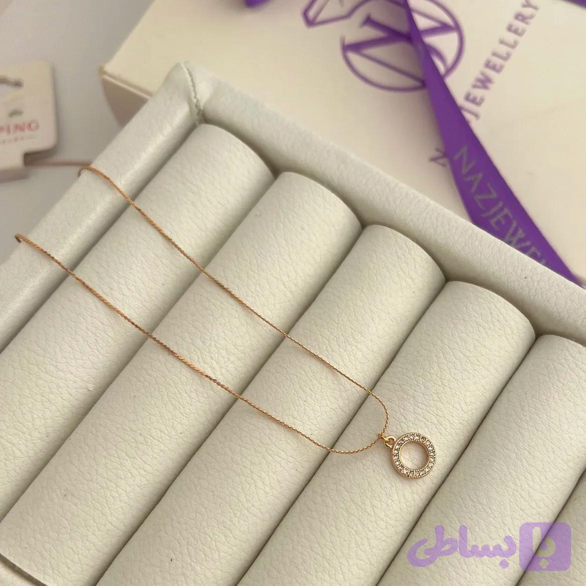 گردنبند پلاک دار ژوپینگ (کد XZHAY) — تصویر 1