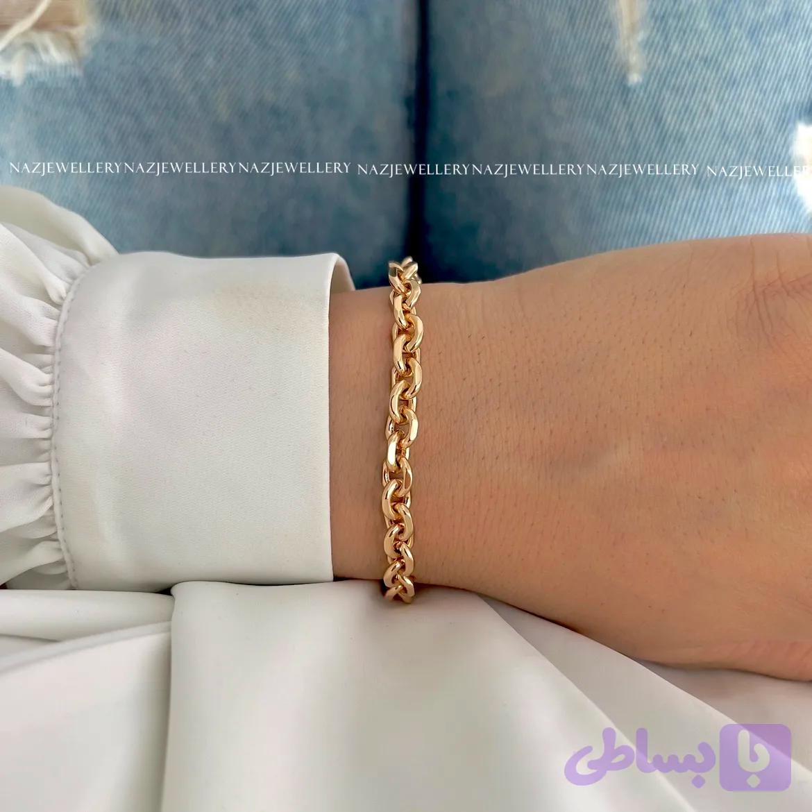 دستبند زنجیری ژوپینگ (کد A0A5E) — تصویر 1