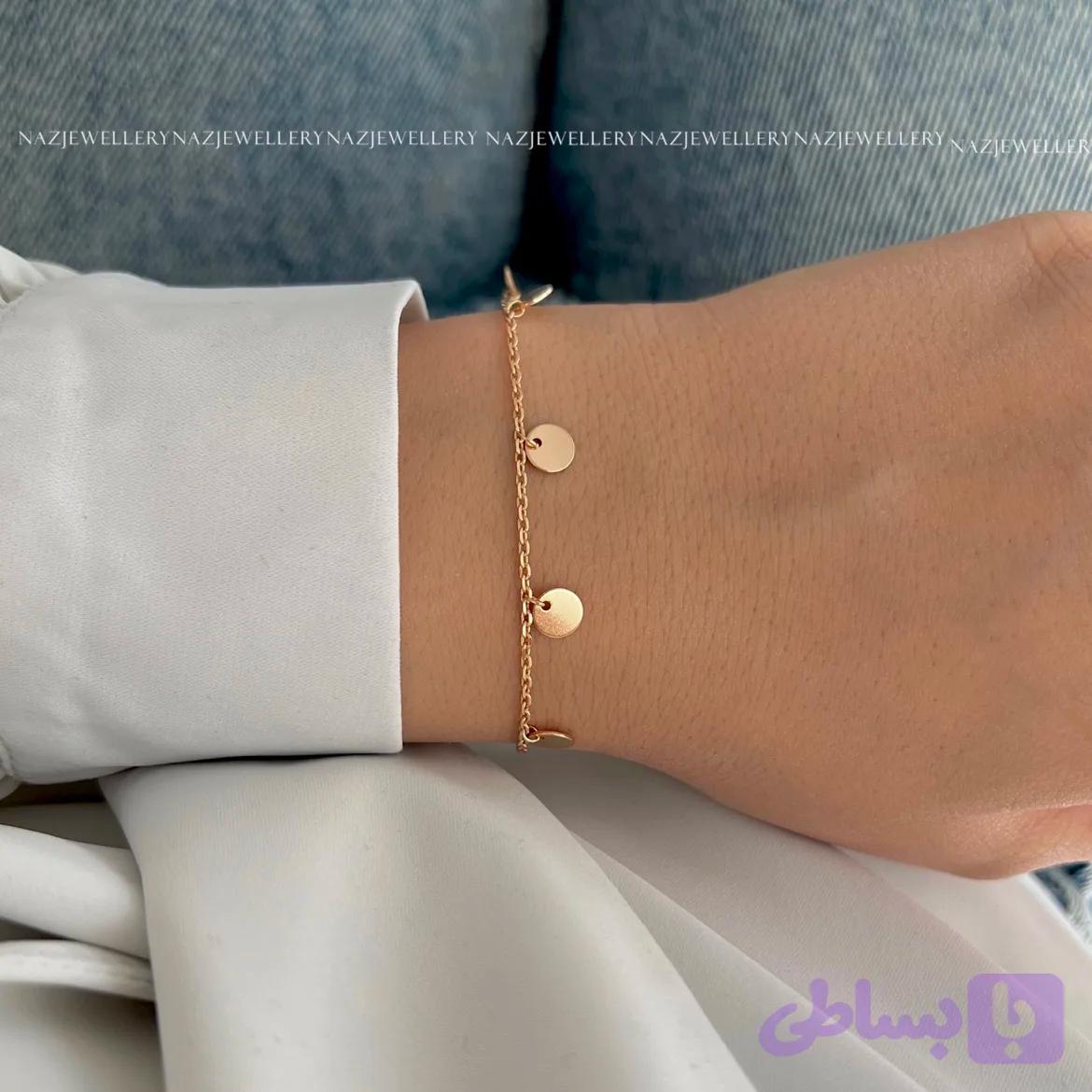 دستبند آویز پولک ژوپینگ — تصویر 1