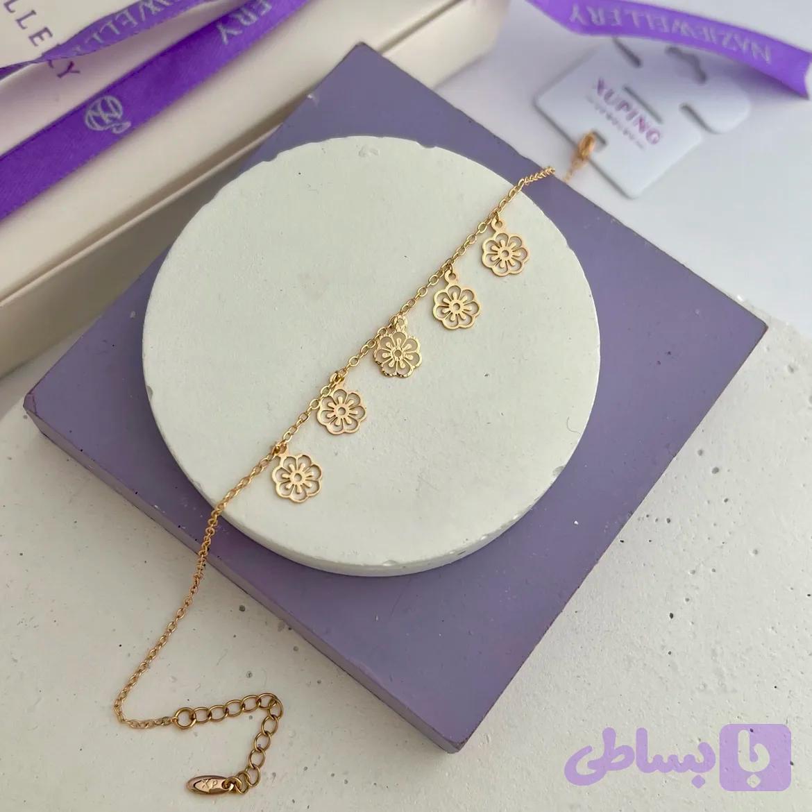 پابند آویز گل ژوپینگ — تصویر 1