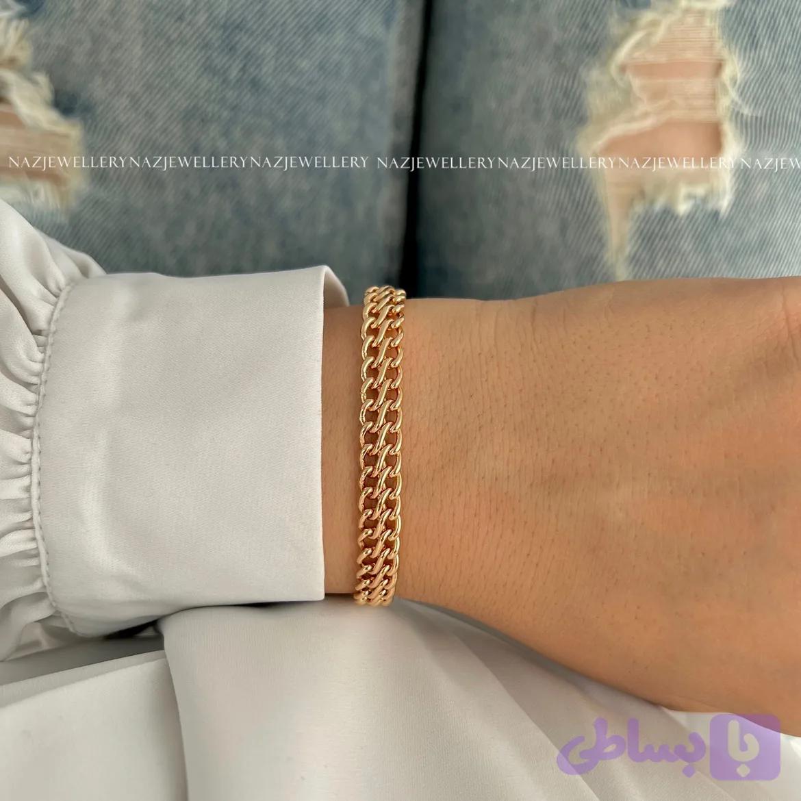 دستبند دو رج کارتیر ژوپینگ — تصویر 1