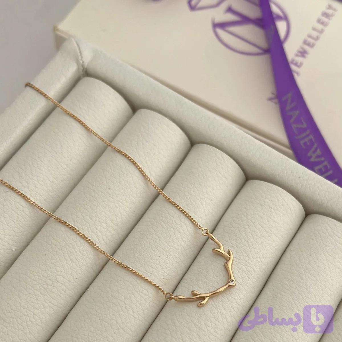 گردنبند شاخ گوزن ژوپینگ — تصویر 1