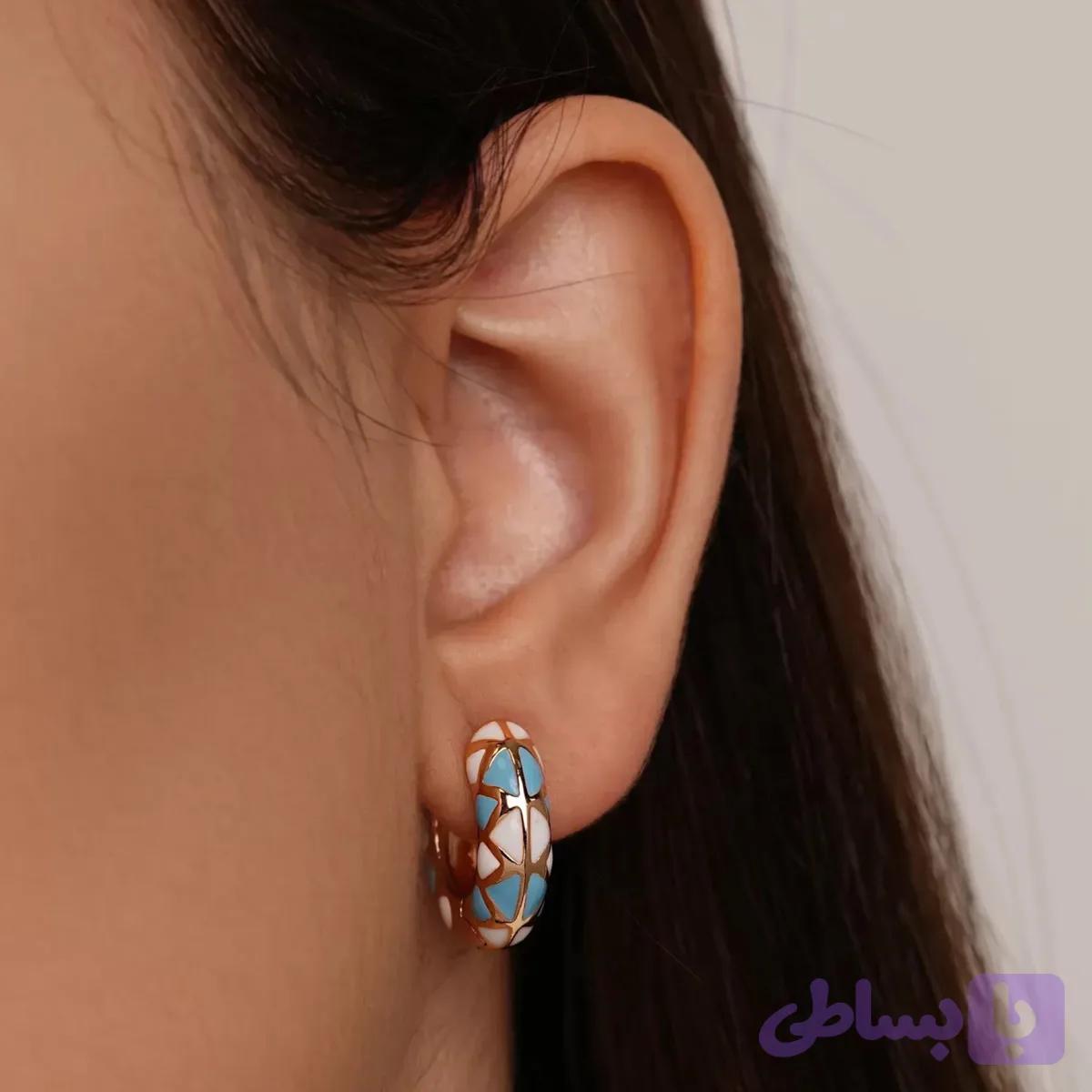 گوشواره میناکاری ژوپینگ