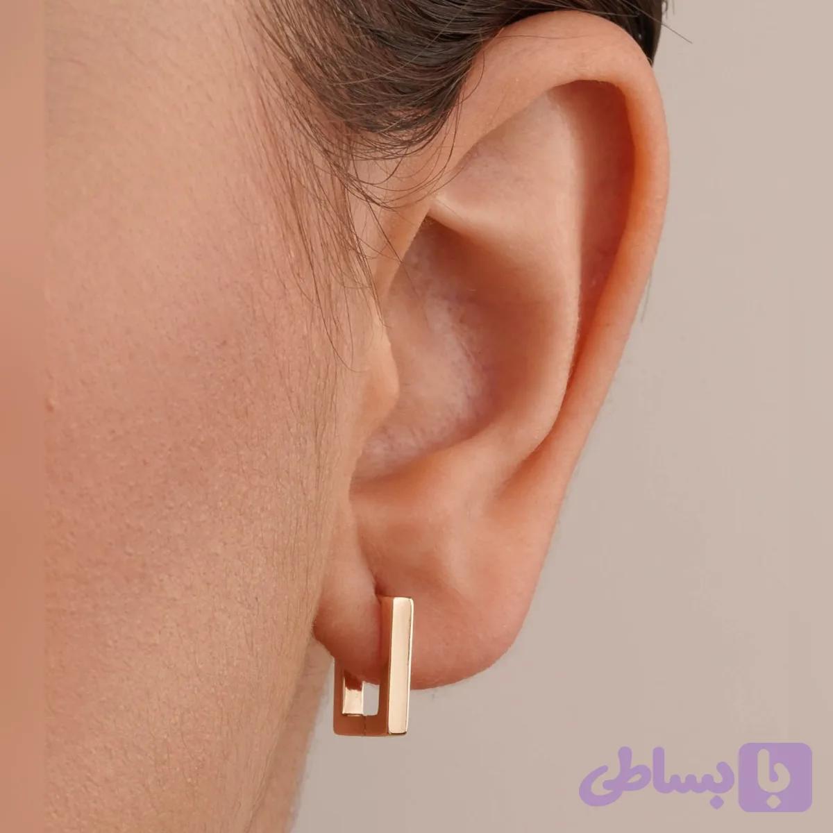 گوشواره مستطیلی ژوپینگ