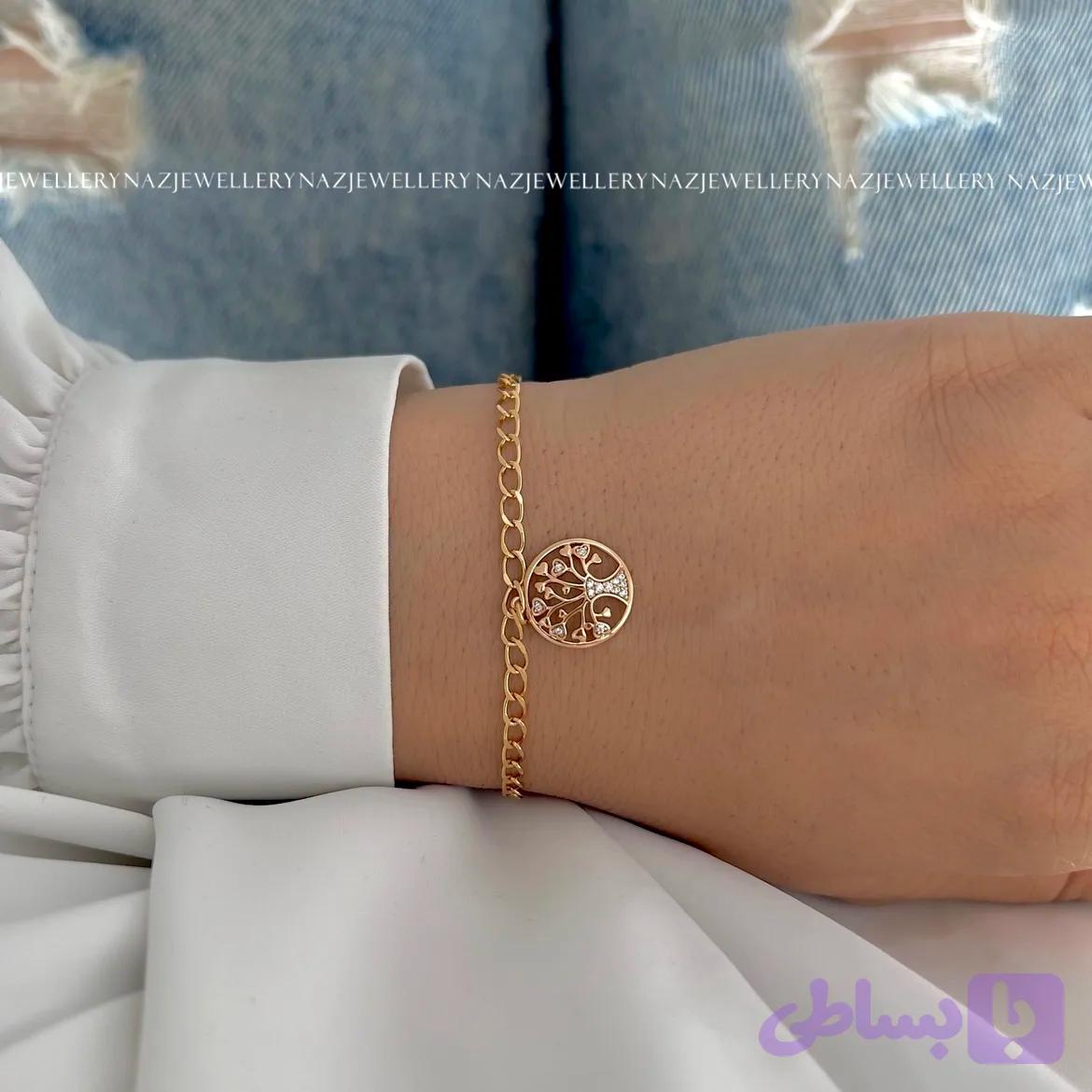 دستبند آویز درخت زندگی ژوپینگ — تصویر 1