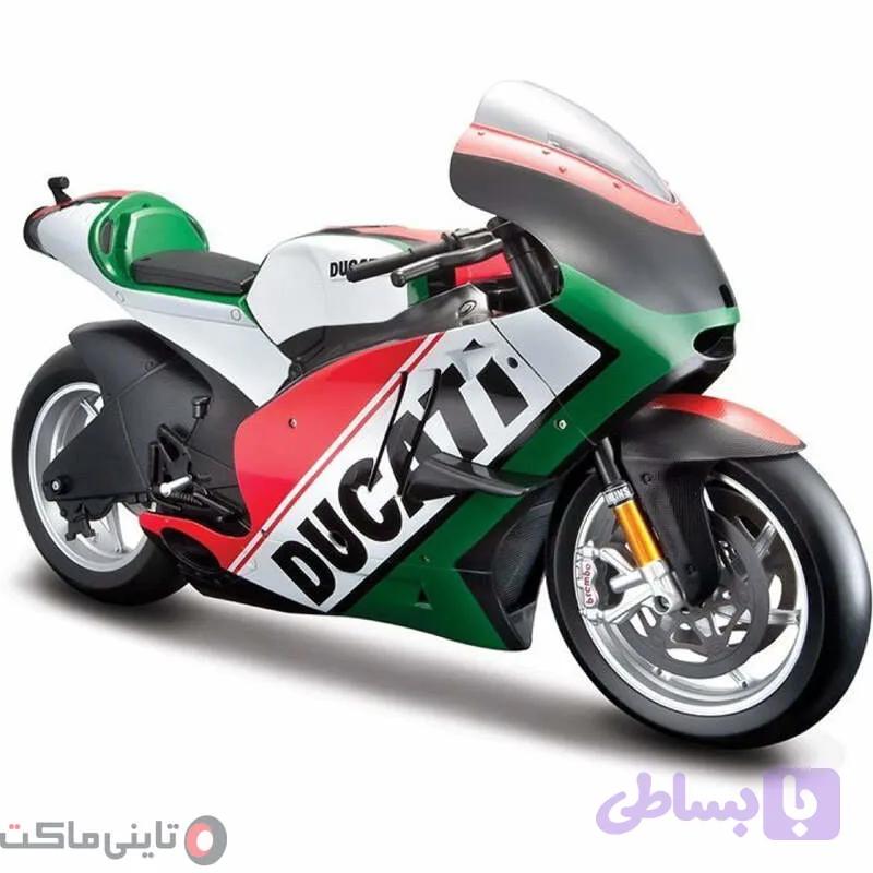 ماکت موتور Ducati MotoGP پرچمی برند Maisto 1:6 — تصویر 1