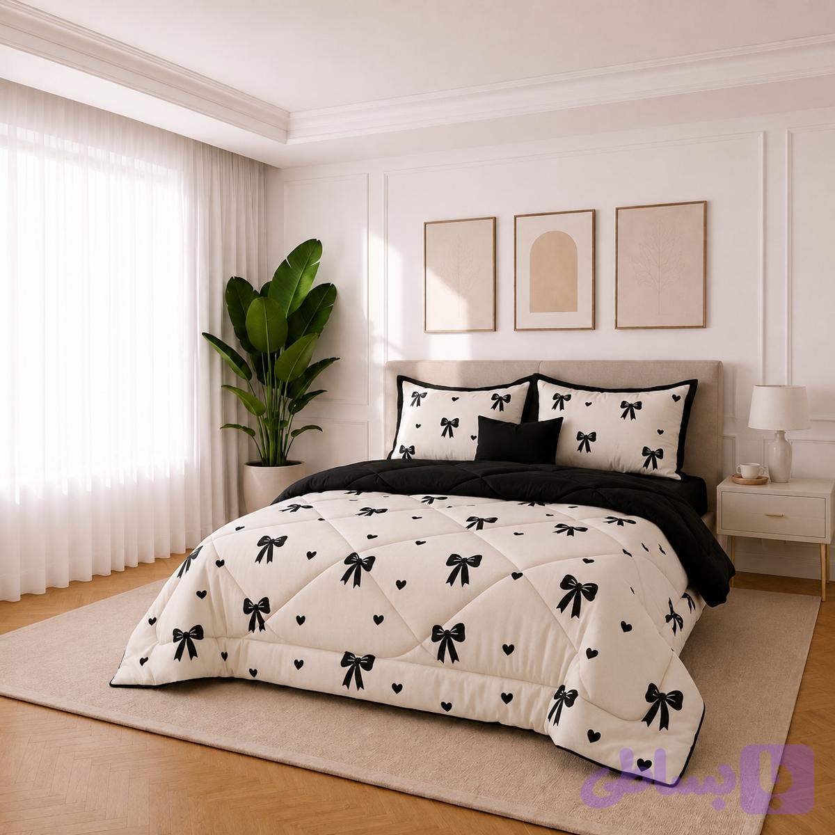 روتختی پاپیونی، دونفره، یک نفره، چاپ دیجیتال، رنگ ثابت، جنس میکرو