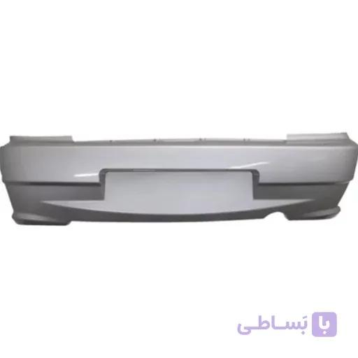 سپر عقب پراید 132نقره ای