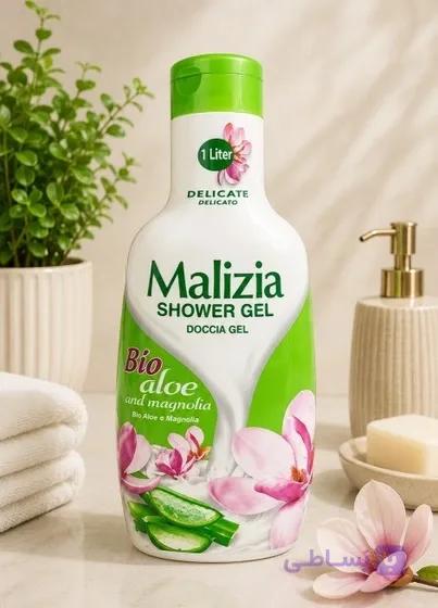 شامپو بدن مالیزیا مدل Bio Aloe & Magnolia حجم 1 لیتر