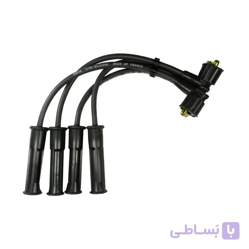 وایر شمع خودرو پی اس اس  مدل N24  مناسب برای نیسان انژکتور یورو 2  بسته 4 عددی