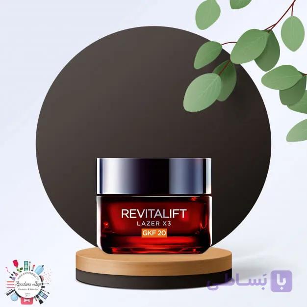 کرم ضد چروک و ضد لک روز لورال مدل Revitalift Laser x3 رویتالیفت لیزر — تصویر 1