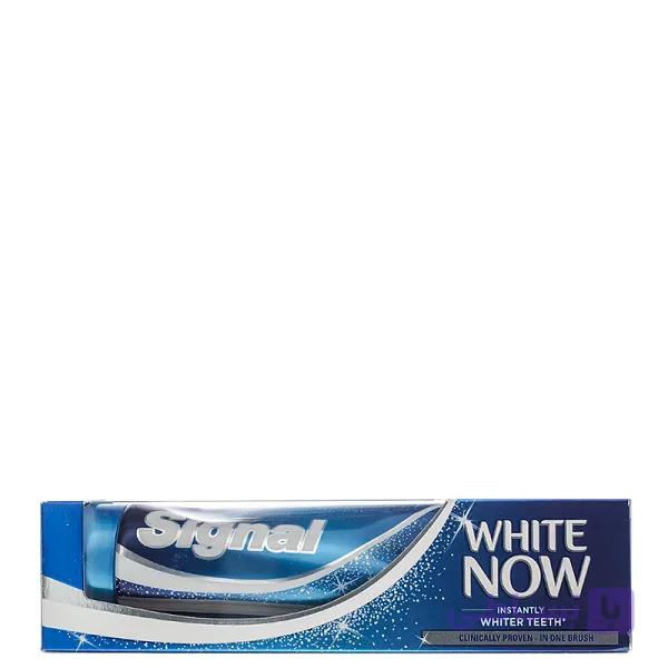 خمیر دندان سفید کننده فوری سیگنال مدل White Now حجم ۷۵ میل