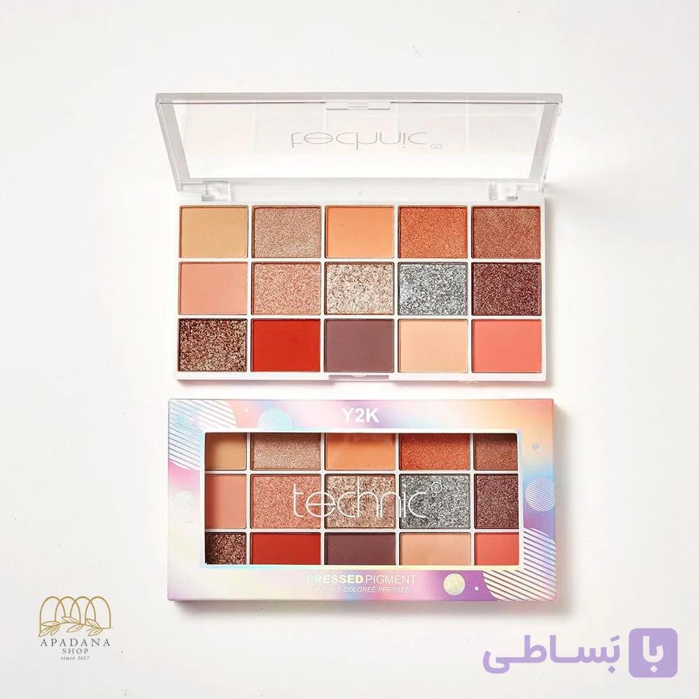 پالت سایه چشم تکنیک مدل Y2K — تصویر 1