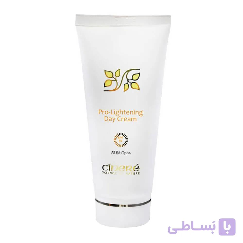 کرم روشن کننده روز SPF 30 سینره حجم 65 میل