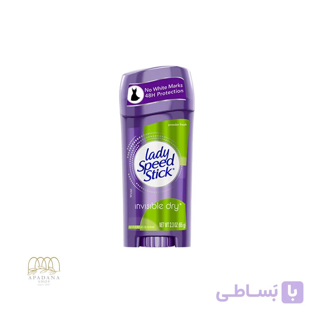 استیک ضد تعریق زنانه لیدی اسپید مدل Powder Fresh (بوی پودر بچه) — تصویر 1