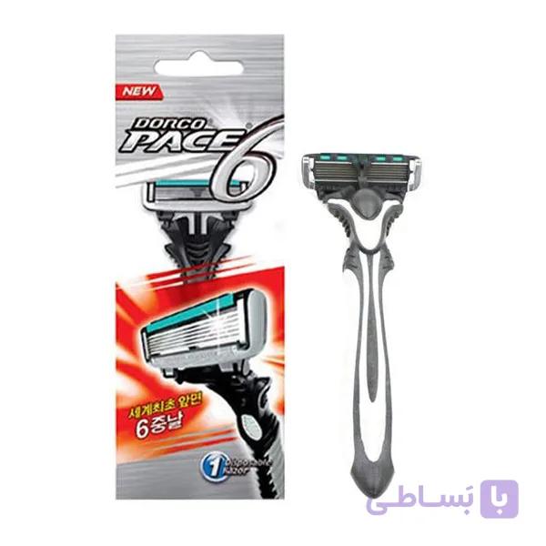 خودتراش مردانه دورکو 4 تیغ Dorco ( ژیلت 4 تیغ دورکو ) بسته تکی