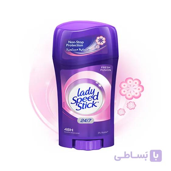 استیک ضد تعریق زنانه لیدی اسپید مدل Fresh Fusion وزن 45 گرم