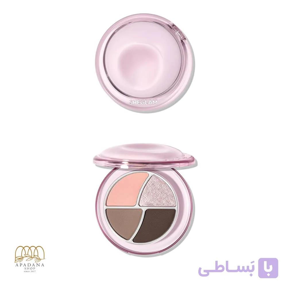 پالت سایه 4 رنگ دی دریمر شیگلم مدل Bubble Dreams شیگلم — تصویر 1