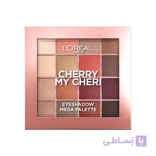 پالت سایه 16 رنگ جدید Cherry My Cheri لورال — تصویر 1