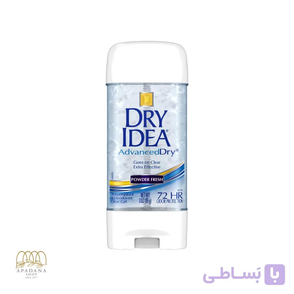 استیک ژله ای ضد تعریق زنانه درای آیدیا مدل Powder Fresh حجم 85 گرم — تصویر 1