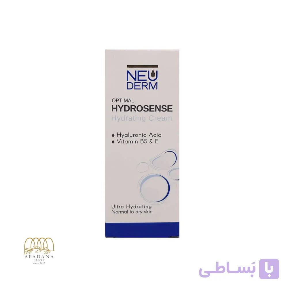 کرم مرطوب کننده و آبرسان نئودرم مدل Optimal Hydrosense حجم 150 میل — تصویر 1