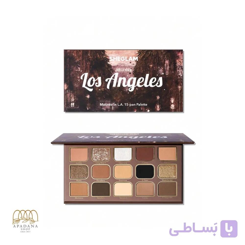 پالت سایه چشم 15 رنگ شیگلم مدل Matinee In L A — تصویر 1