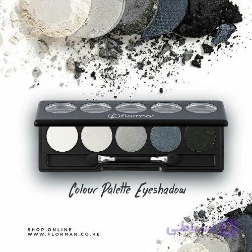 پالت سایه چشم 5 عددی فلورمار شماره 05 Black Dust — تصویر 1