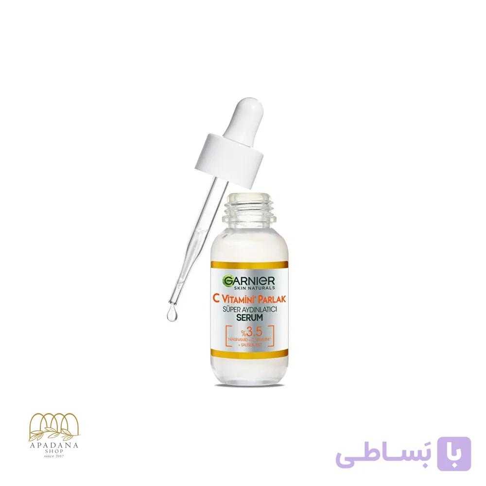 سرم ویتامین سی روشن کننده و ضد لک گارنیه حجم 30 میل — تصویر 1