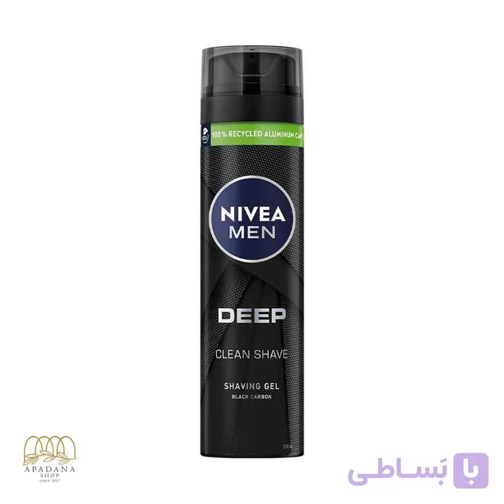 ژل اصلاح صورت مردانه نیوآ مدل DEEP حجم 200 میل — تصویر 1