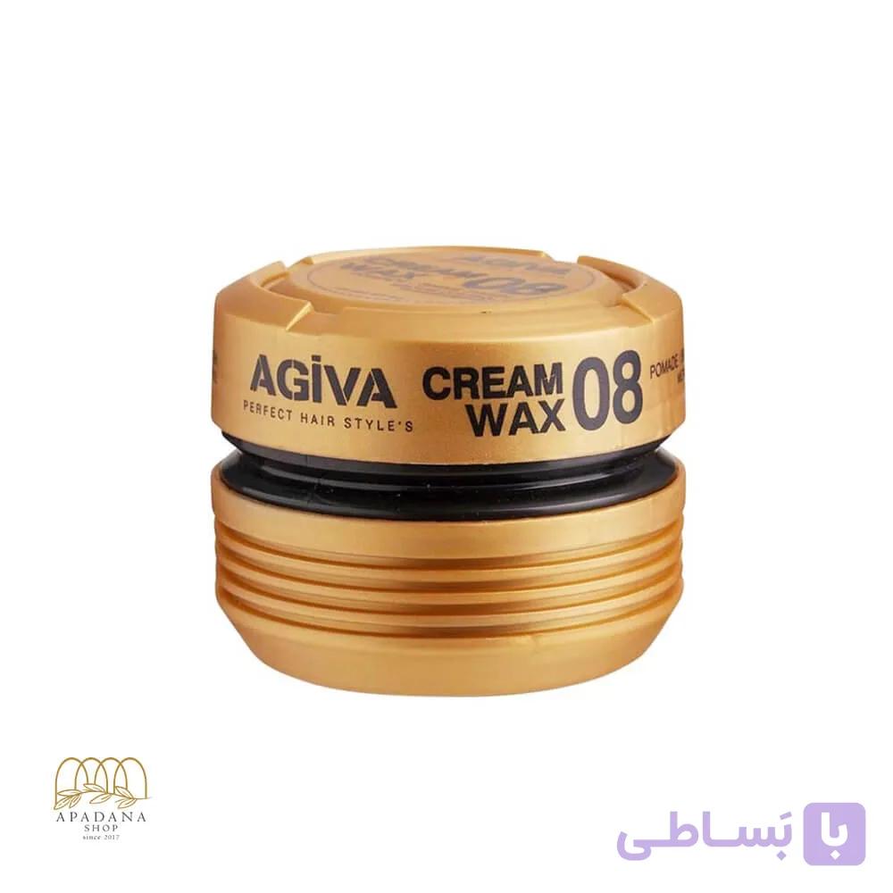 واکس مو آگیوا مدل Cream Wax 08 حجم 175 میل — تصویر 1