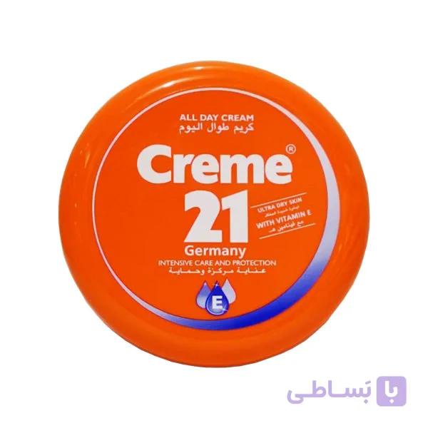 کرم مرطوب کننده کلاسیک کرم 21 مدل Classic حجم 150 میل