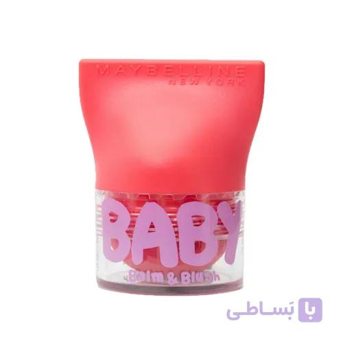 بالم لب و رژگونه جدید بی بی لیپس میبلین Juicy Rose — تصویر 1
