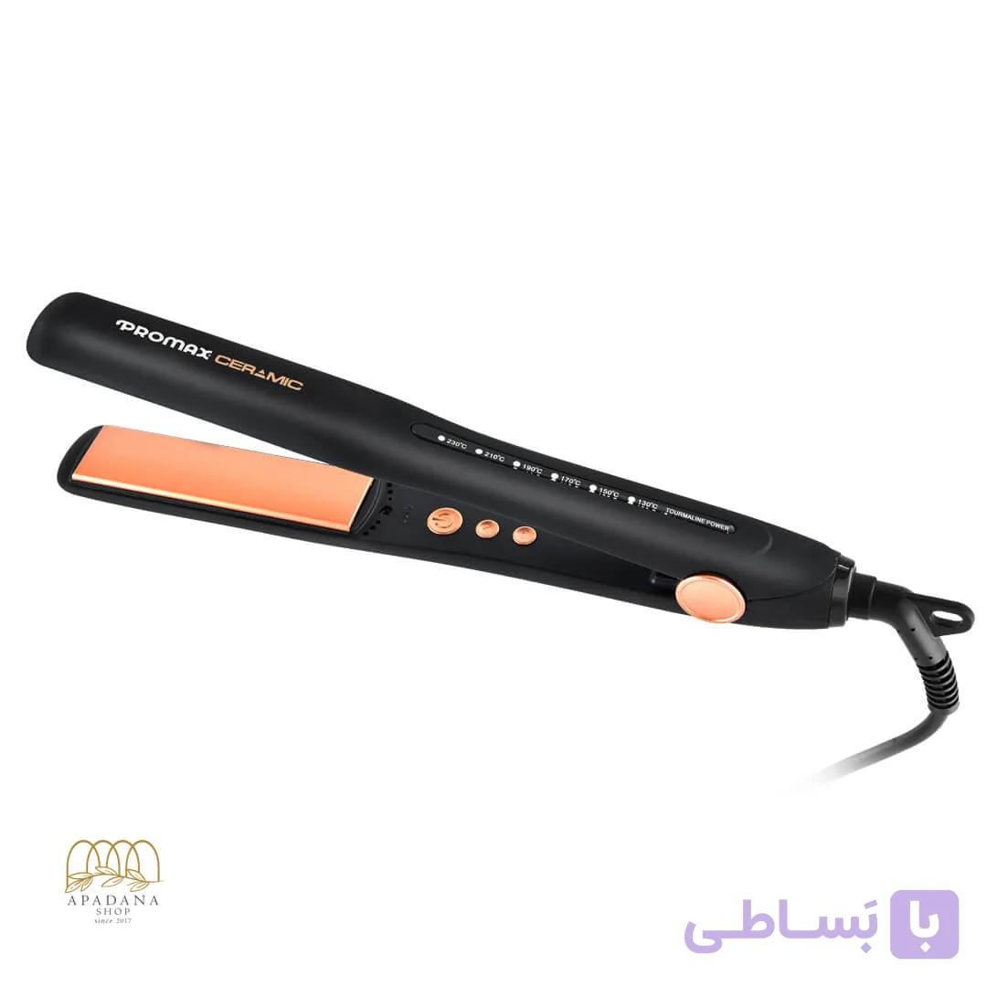 اتو مو حرفه ای پرومکس مدل 5757k با صفحه کراتین — تصویر 1