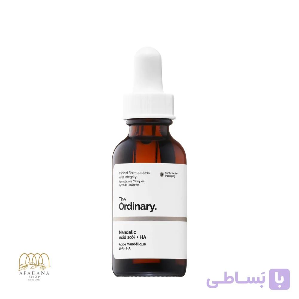 سرم روشن کننده پوست اوردینری حاوی سرم ماندلیک اسید ۱۰% حجم 30 میل — تصویر 1