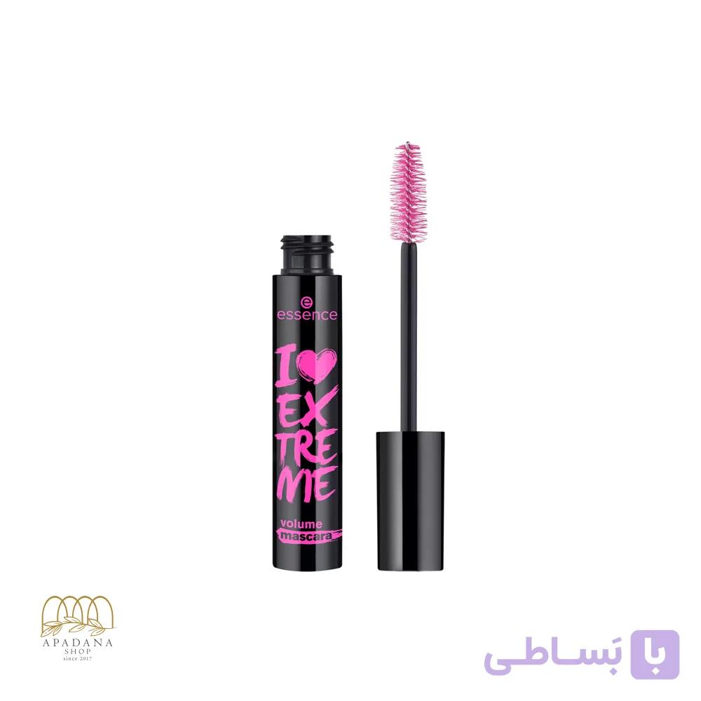 ریمل حجم دهنده اسنس (مشکی) مدل Extreme Volume — تصویر 1