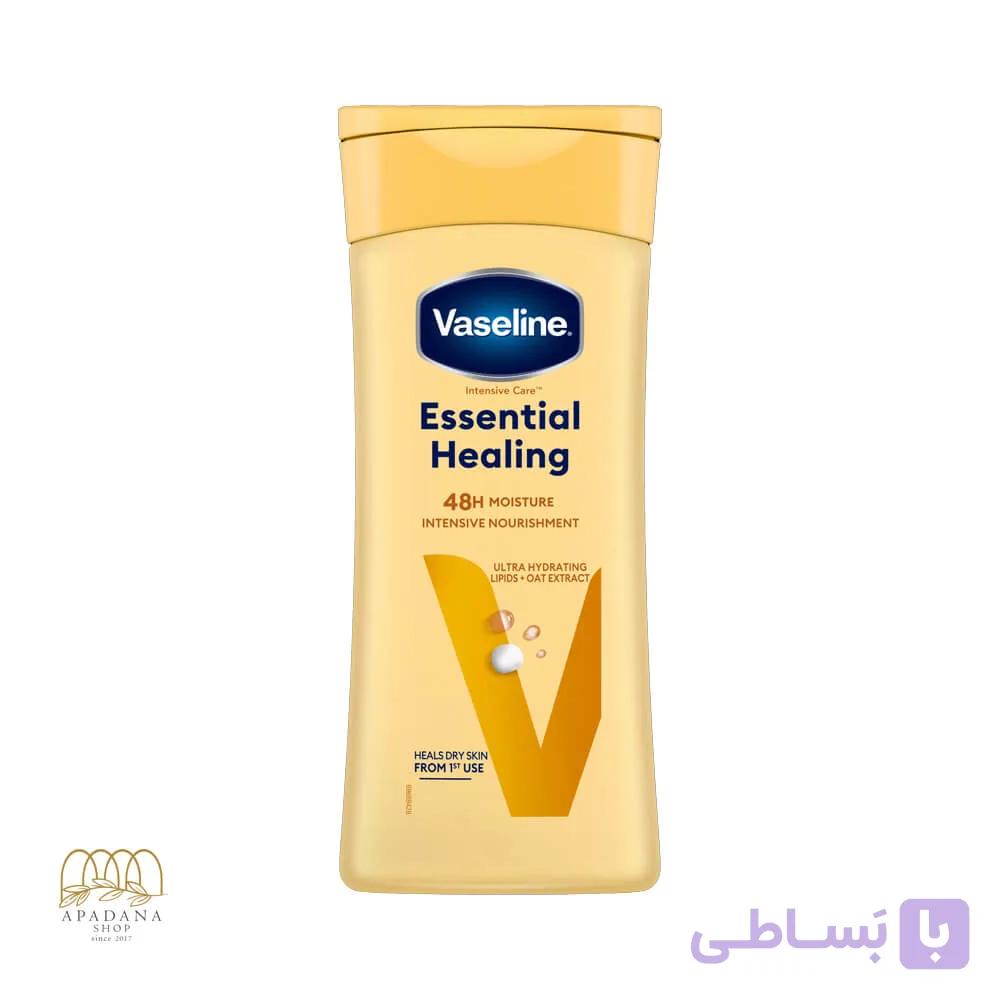 لوسیون بدن وازلین مدل essential healing حجم 200 میل — تصویر 1