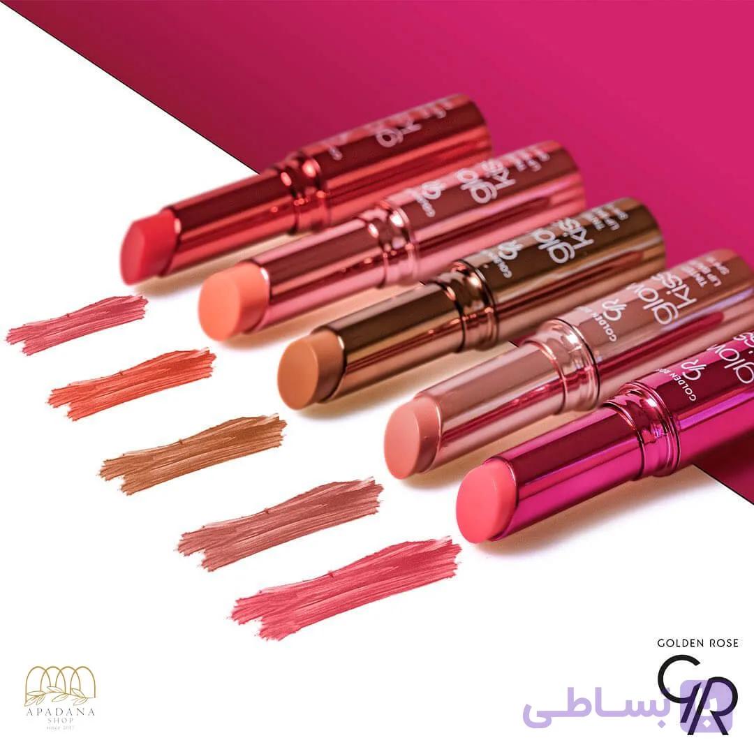 بالم لب رنگی گلدن رز دارای spf15 حجم 3 گرم
