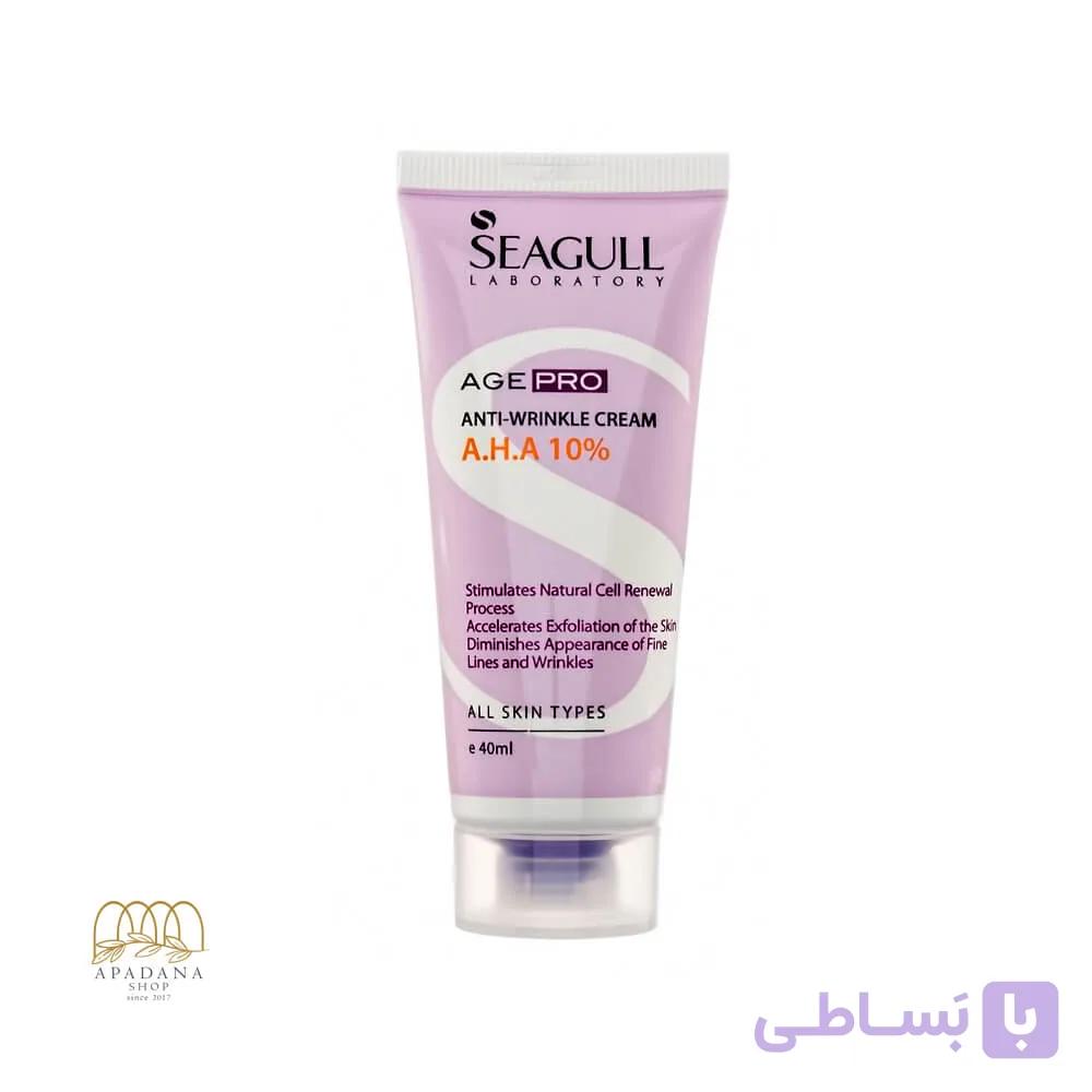 کرم ضد چروک سی گل حاوی AHA10% حجم 40 میل — تصویر 1