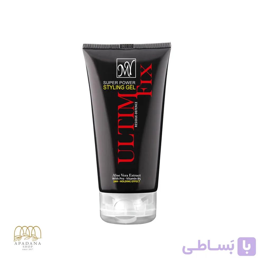 ژل موی حالت دهنده خیلی قوی مای مدل Ultimate Fix حجم 150 میل